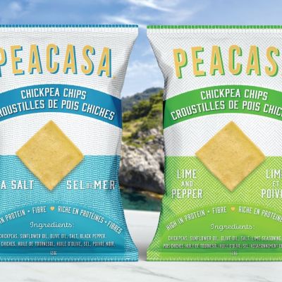 Picasa Chickpea Chips - Two Bags of Different Flavours